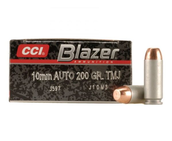 CCI Ammunition Blazer FMJ 200 Grain Aluminum 10mm 50Rds
