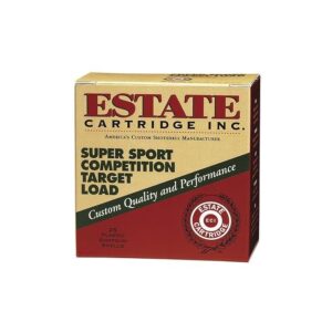 Estate Super Sport Competition Target Load 12GA 2.75-inch 1-1/8oz #8 Shot 25rds