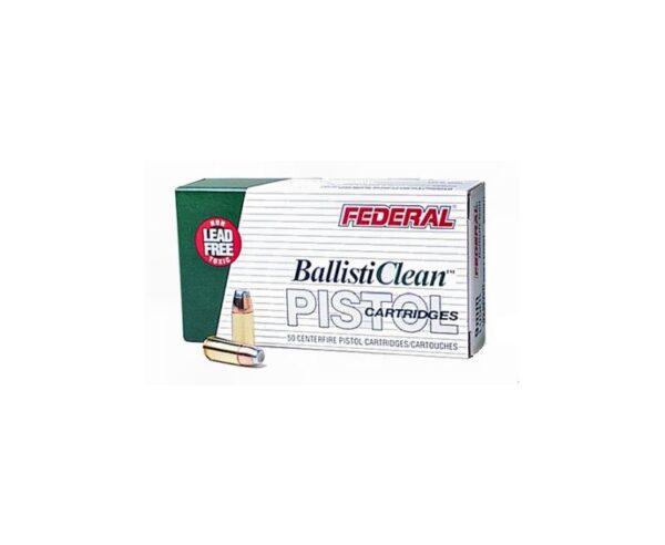 Federal BallistiClean Brass 9mm 100-Grain 50-Rounds LFF