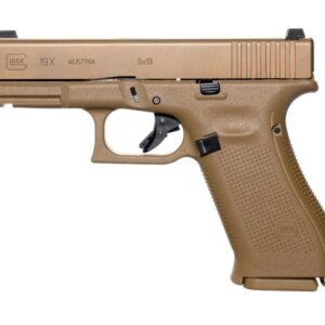 Glock 19x Coyote Tan 9mm 4.01-inch 10Rds