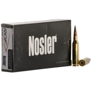 Nosler Match Grade 260 Remington Ammunition 130 Grains 20 Rounds