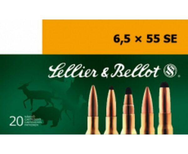 Sellier and Bellot 6.5X55SW 140 Grain Full Metal Jacket 20rds