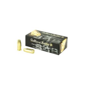 Sellier and Bellot Subsonic FMJ 150 Grain 9mm 50 Rounds