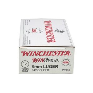 Winchester USA 9mm 147GR BEB WC 50rds