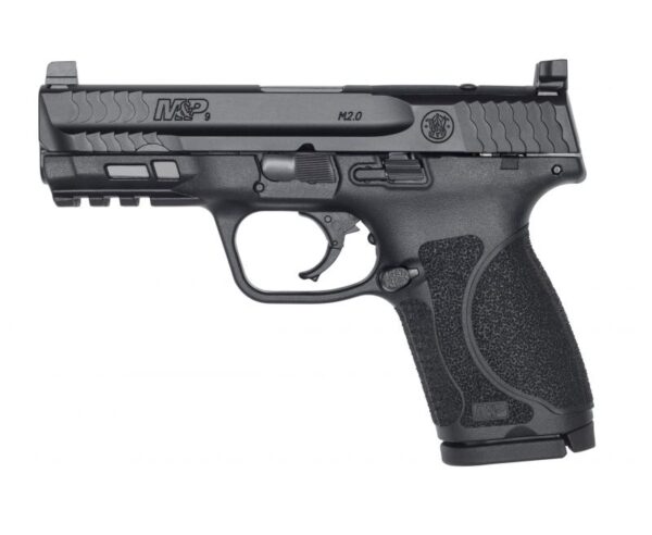 Smith and Wesson M&P9 M2.0 Compact Optics Ready 9mm 4" Barrel 15-Rounds No Thumb Safety