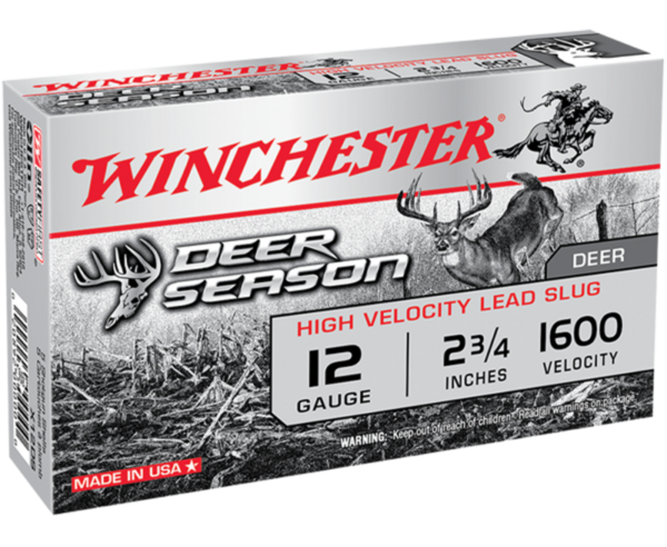 Winchester Deer Season High Velocity 12 GA 2.75" 5-Rounds Slug