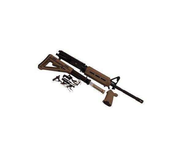 Del-Ton M4 Magpul M-LOK Rifle Kit Flat Dark Earth .223 / 5.56 NATO 16-inch Upper and Lower Parts Kit