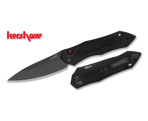 Kershaw Launch 6 Automatic Push Button Knife - 3.75" Plain Spear Point Blade