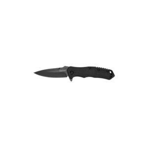 Kershaw RJ Tactical 3.0 Folding Knife - 2.875" Plain Black Spear Point Blade