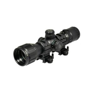 Leapers UTG 1" BugBuster Scope AO Mil-dot Reticle with QD Rings