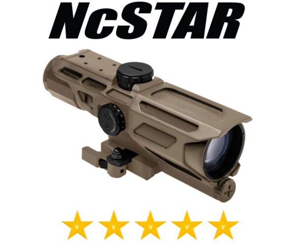 NcStar Mark III Tactical Compact Scope Gen 3, P4 Sniper, Reticle