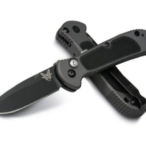 Benchmade Mini Coalition Automatic Knife - 2.87" Plain Coated Blade