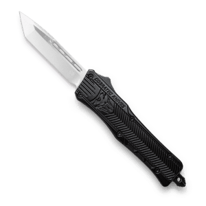 CobraTec CTK-1 OTF Knife - 2.75" Plain Tanto Blade with Nylon Sheath