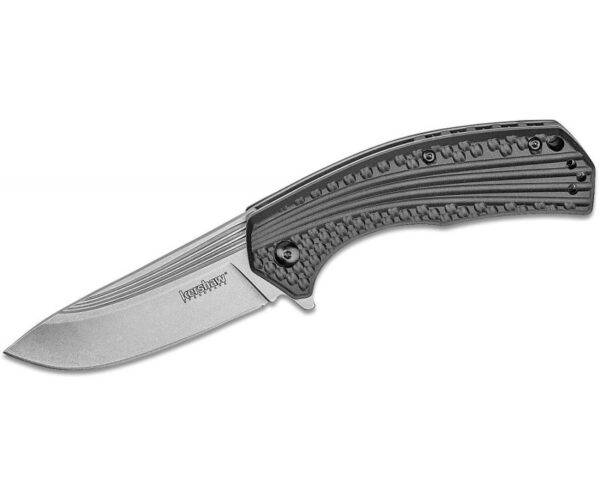Kershaw Portal Folding Knife - 3.3" Plain Drop Point Blade
