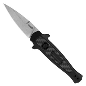 Kershaw Launch 12 Mini Stiletto Automatic Knife 2.5" Stonewash