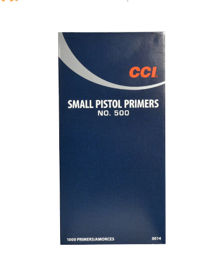 cci small pistol primers